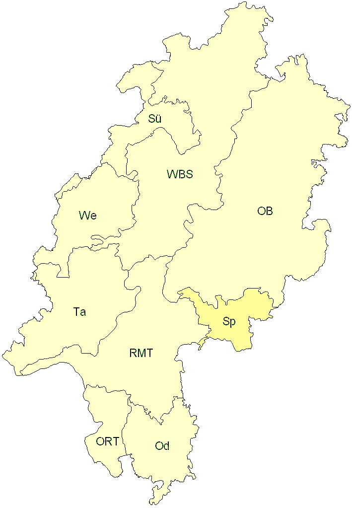 Verbreitung in Hessen