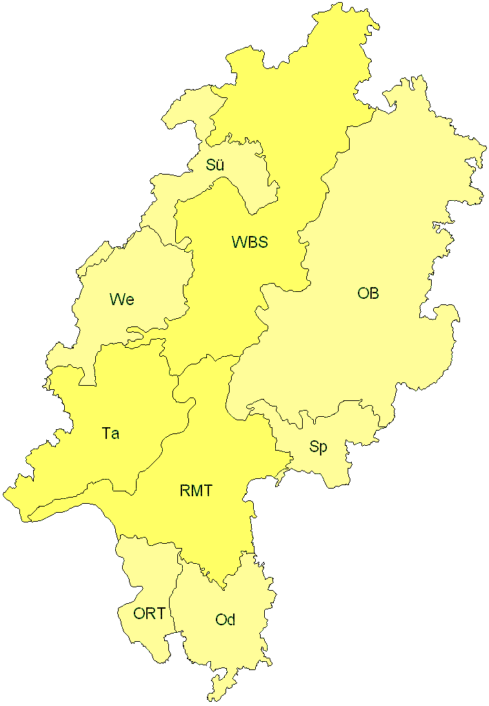 Verbreitung in Hessen