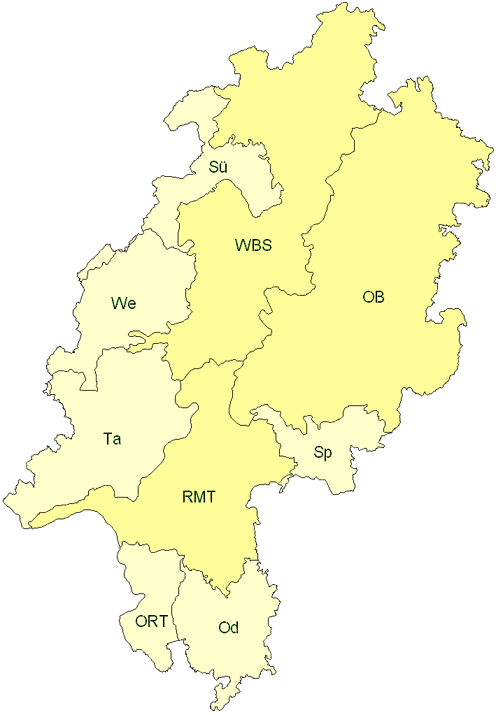 Verbreitung in Hessen