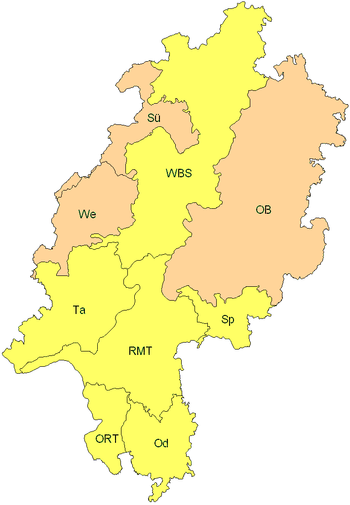 Verbreitung in Hessen