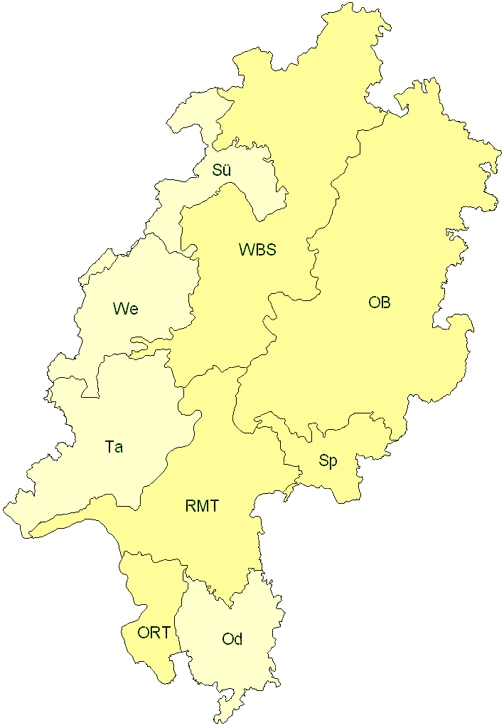 Verbreitung in Hessen