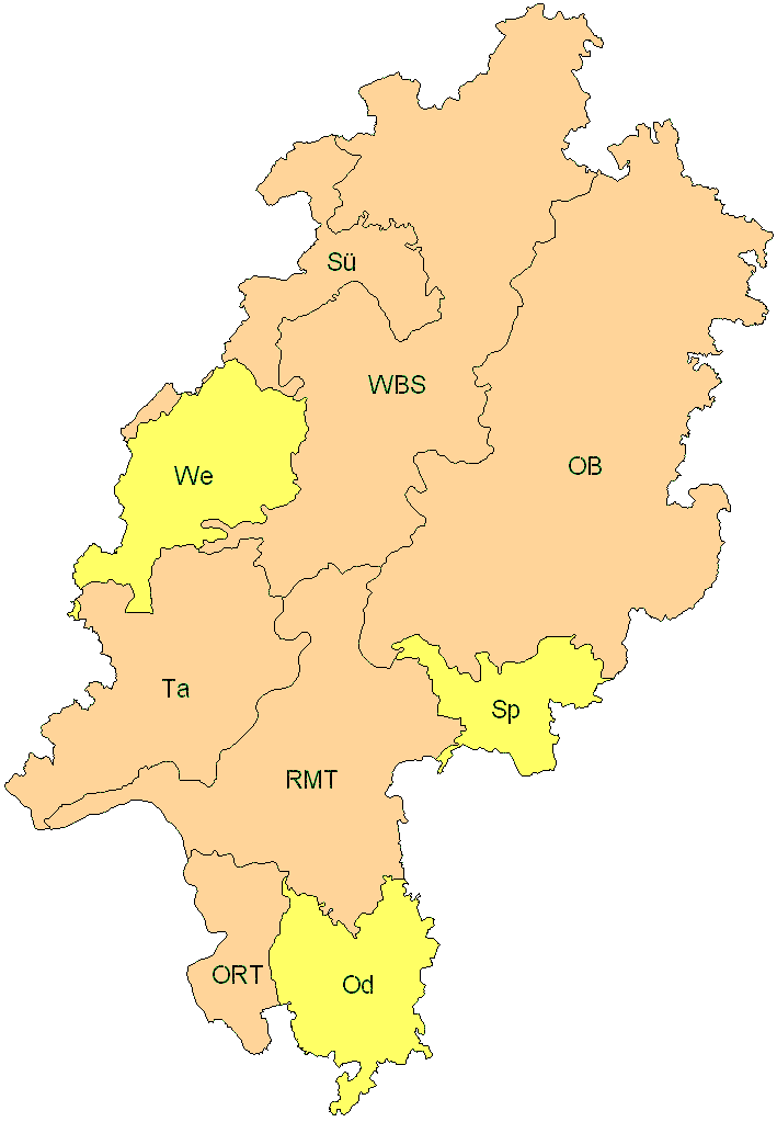 Verbreitung in Hessen