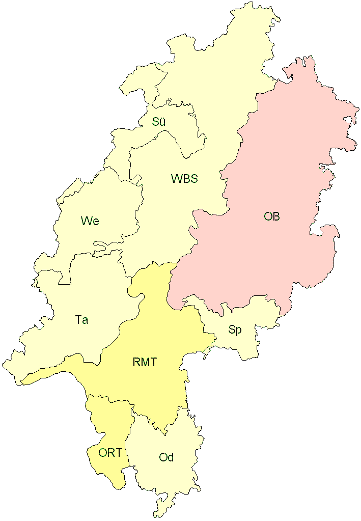 Verbreitung in Hessen