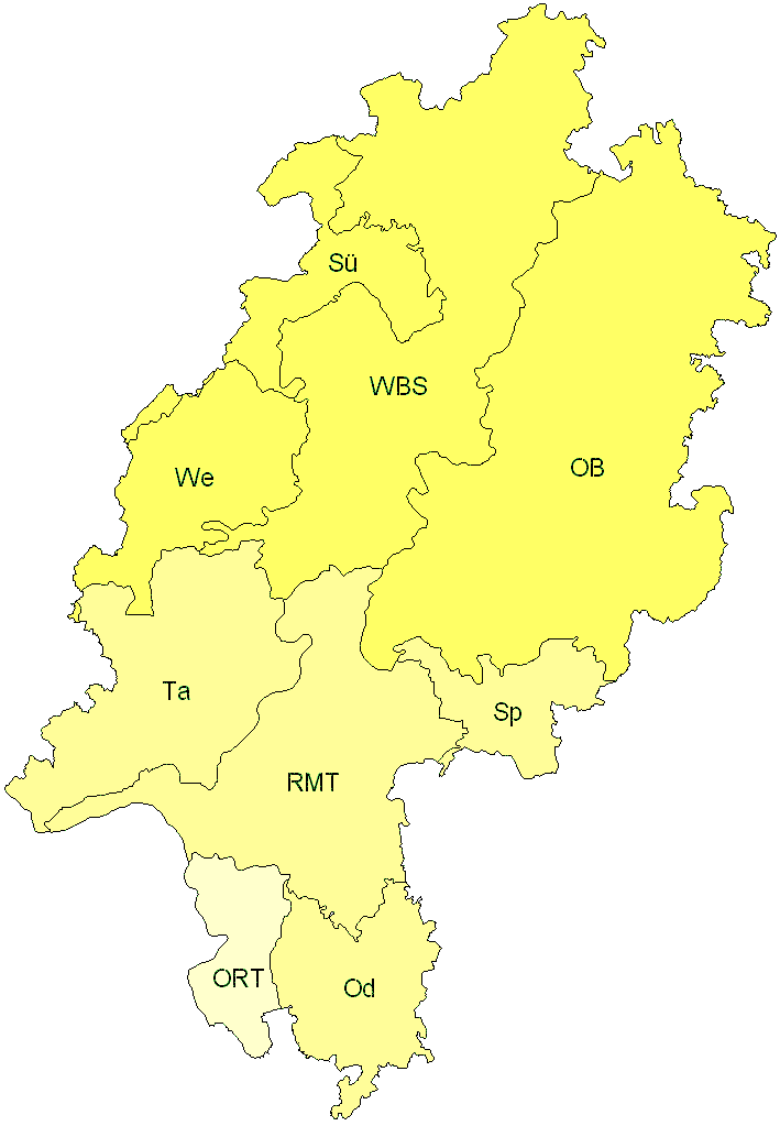 Verbreitung in Hessen