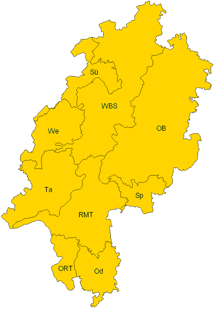 Verbreitung in Hessen