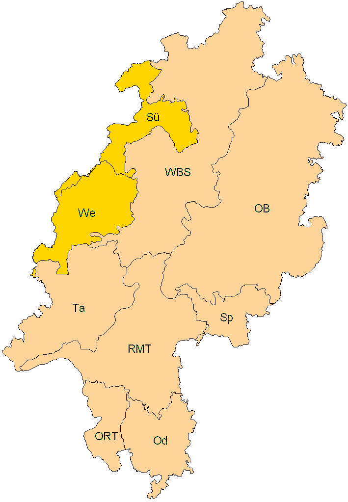 Verbreitung in Hessen