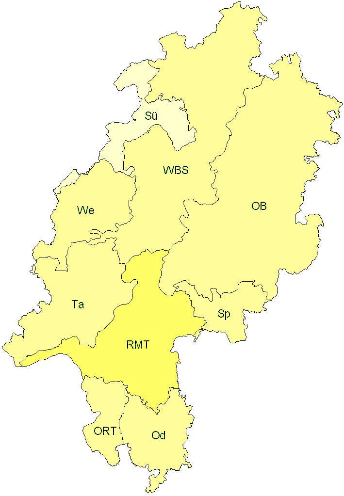 Verbreitung in Hessen