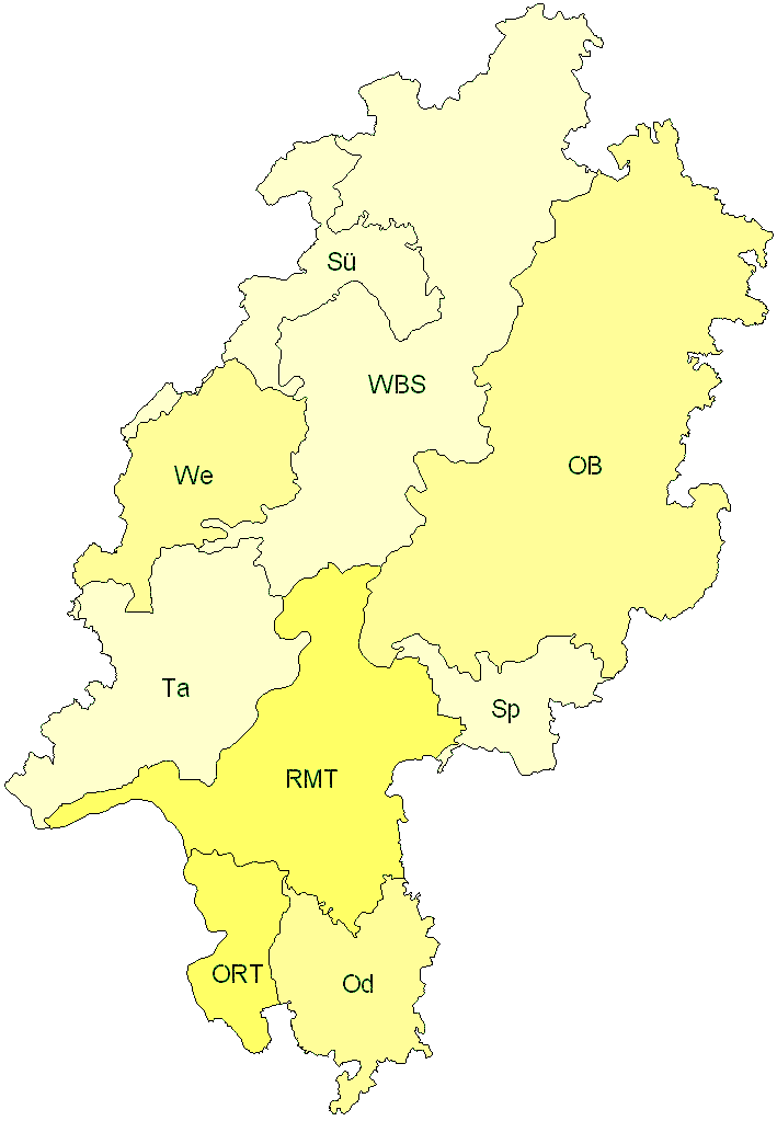 Verbreitung in Hessen