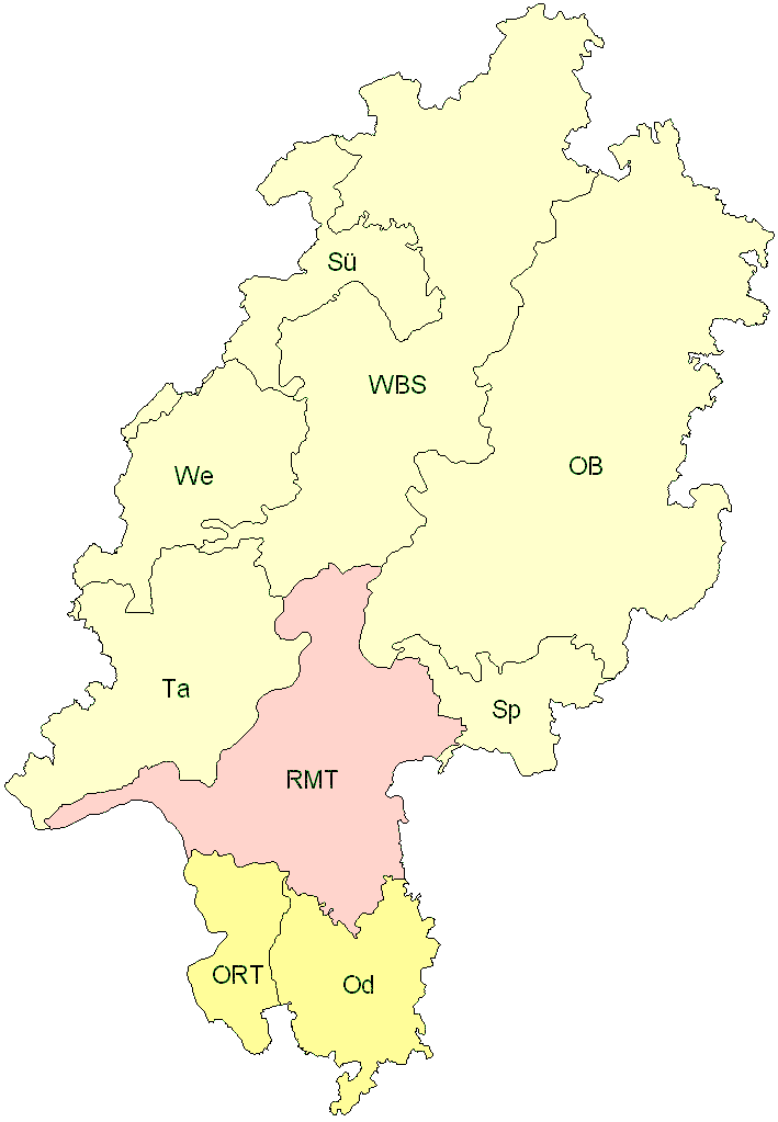 Verbreitung in Hessen