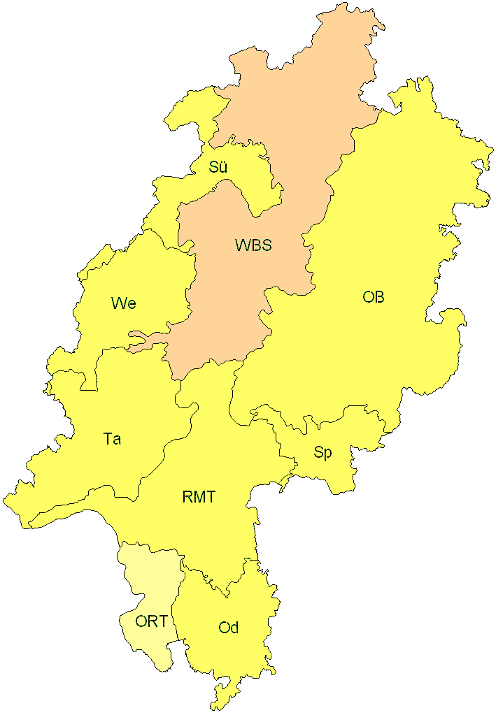 Verbreitung in Hessen