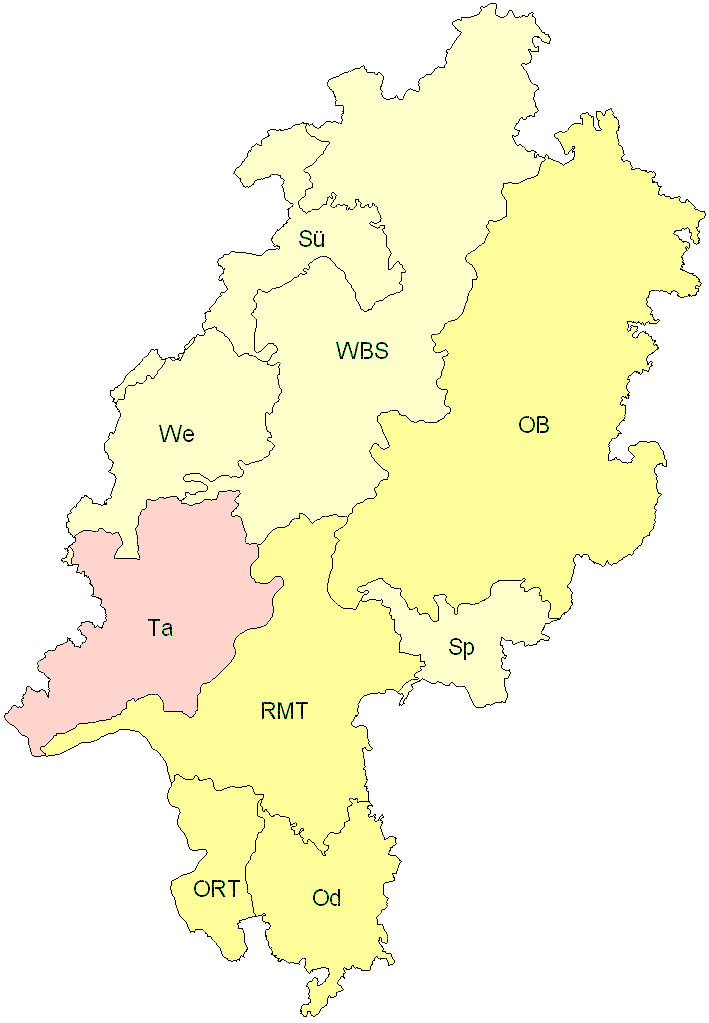 Verbreitung in Hessen