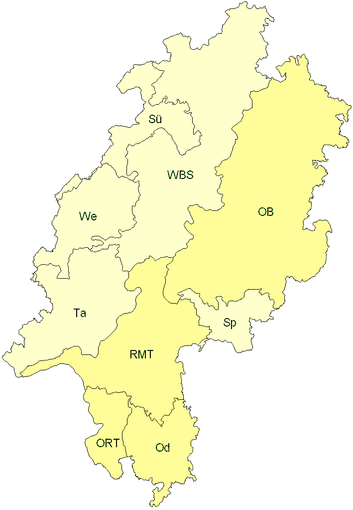 Verbreitung in Hessen