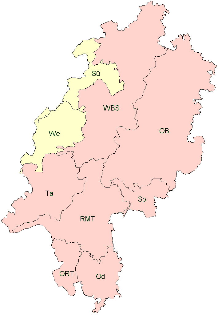 Verbreitung in Hessen