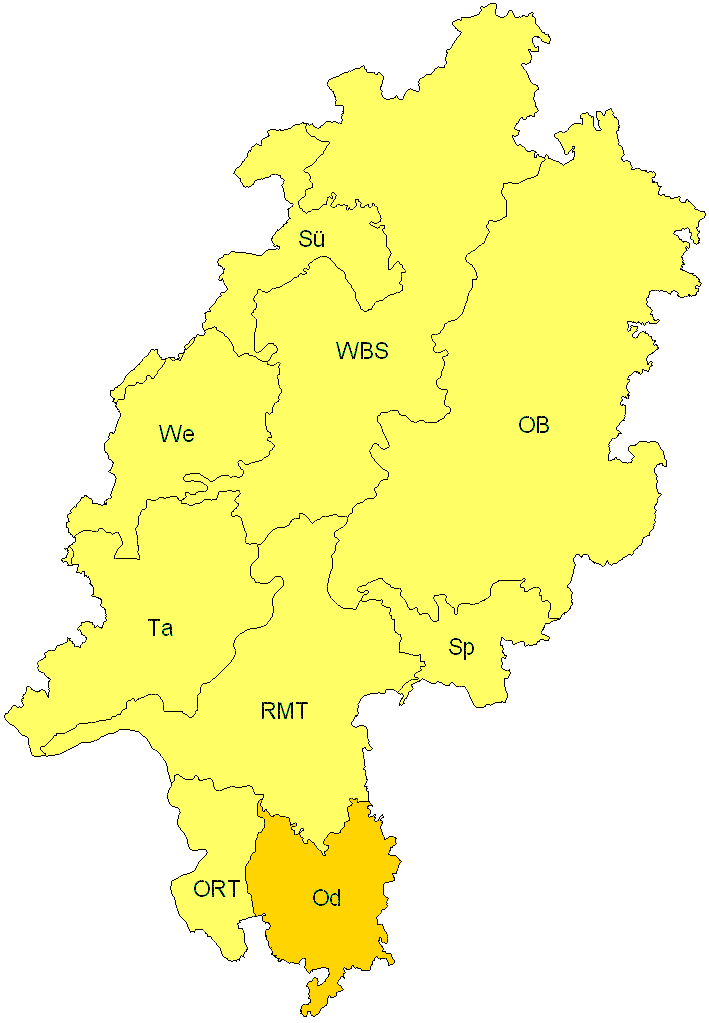 Verbreitung in Hessen