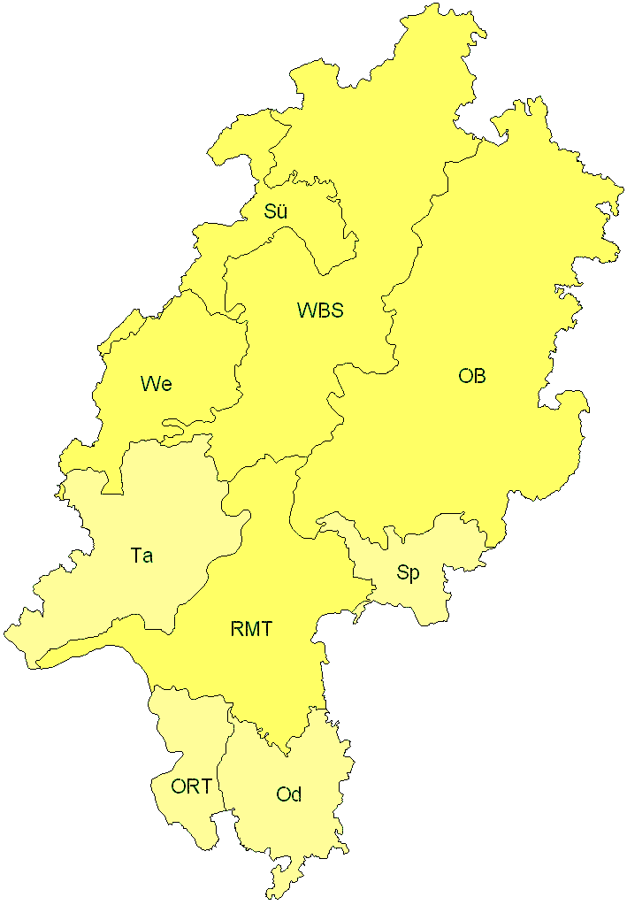 Verbreitung in Hessen
