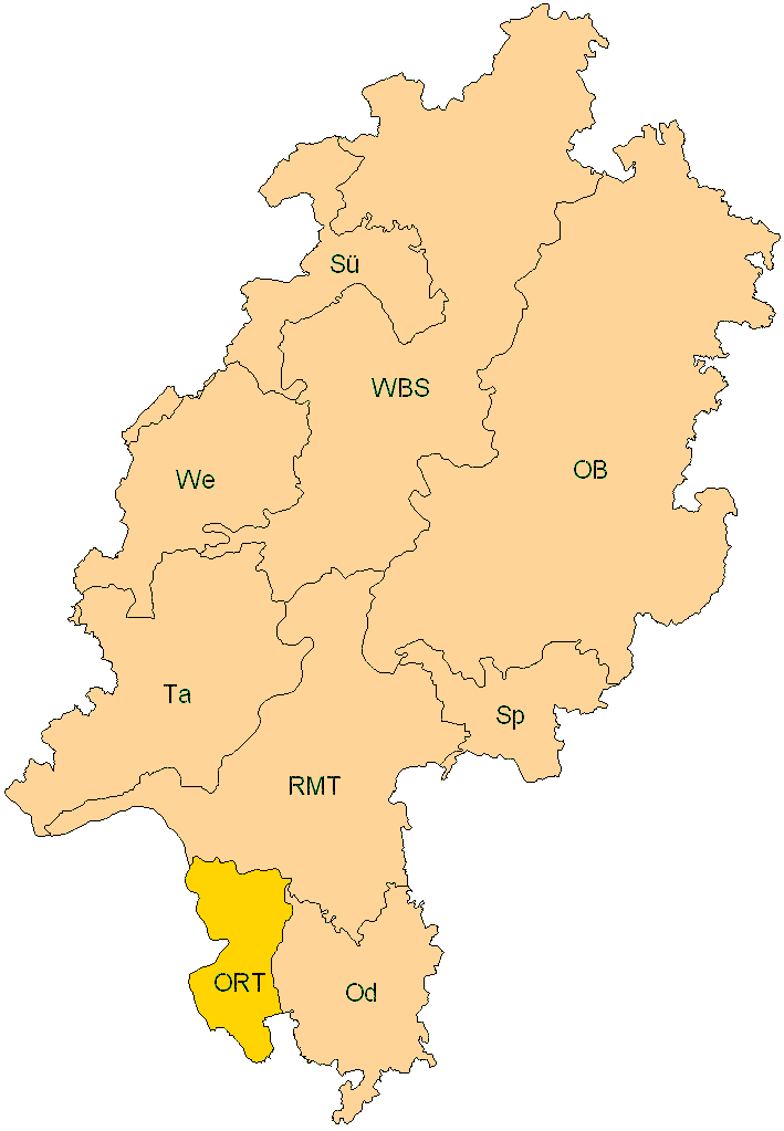 Verbreitung in Hessen