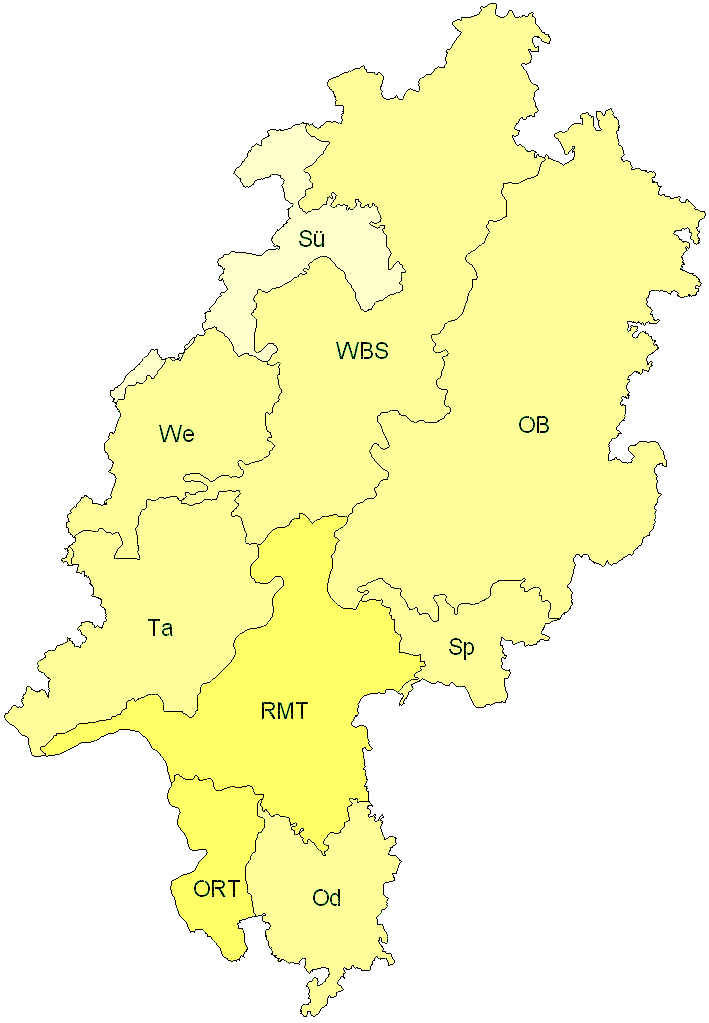 Verbreitung in Hessen