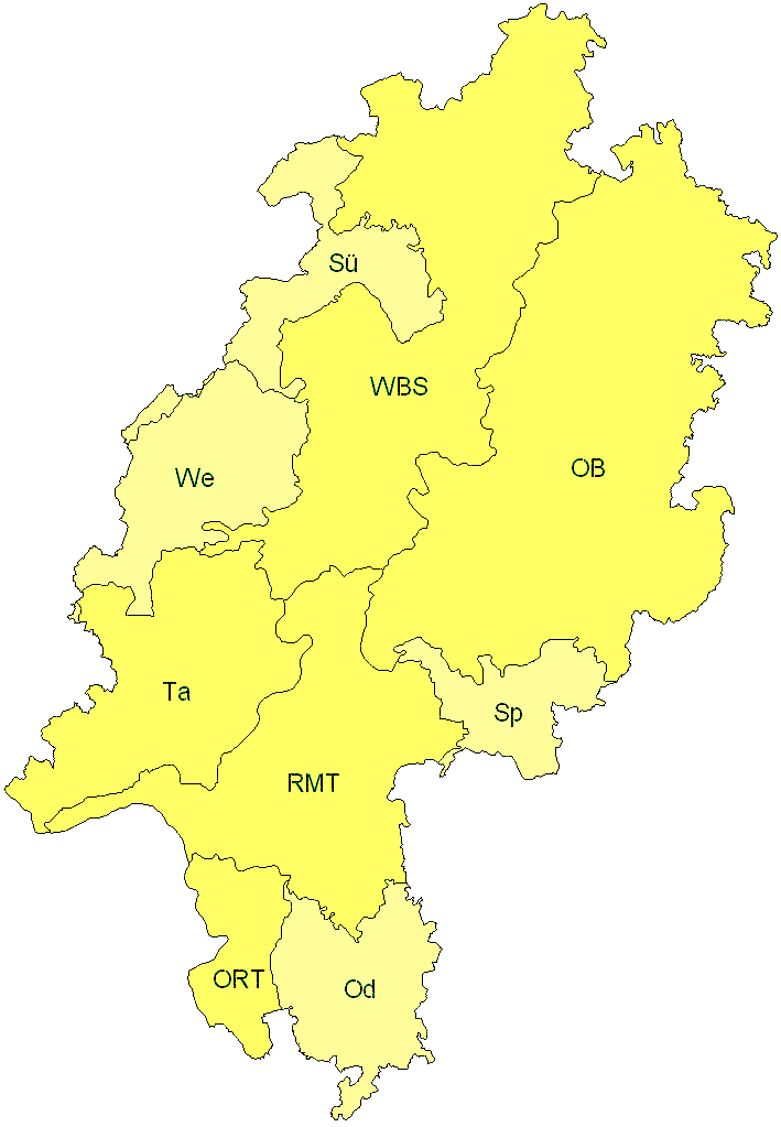 Verbreitung in Hessen