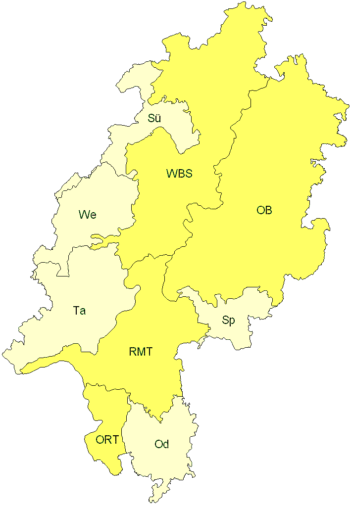 Verbreitung in Hessen