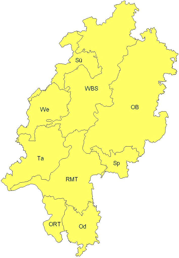 Verbreitung in Hessen