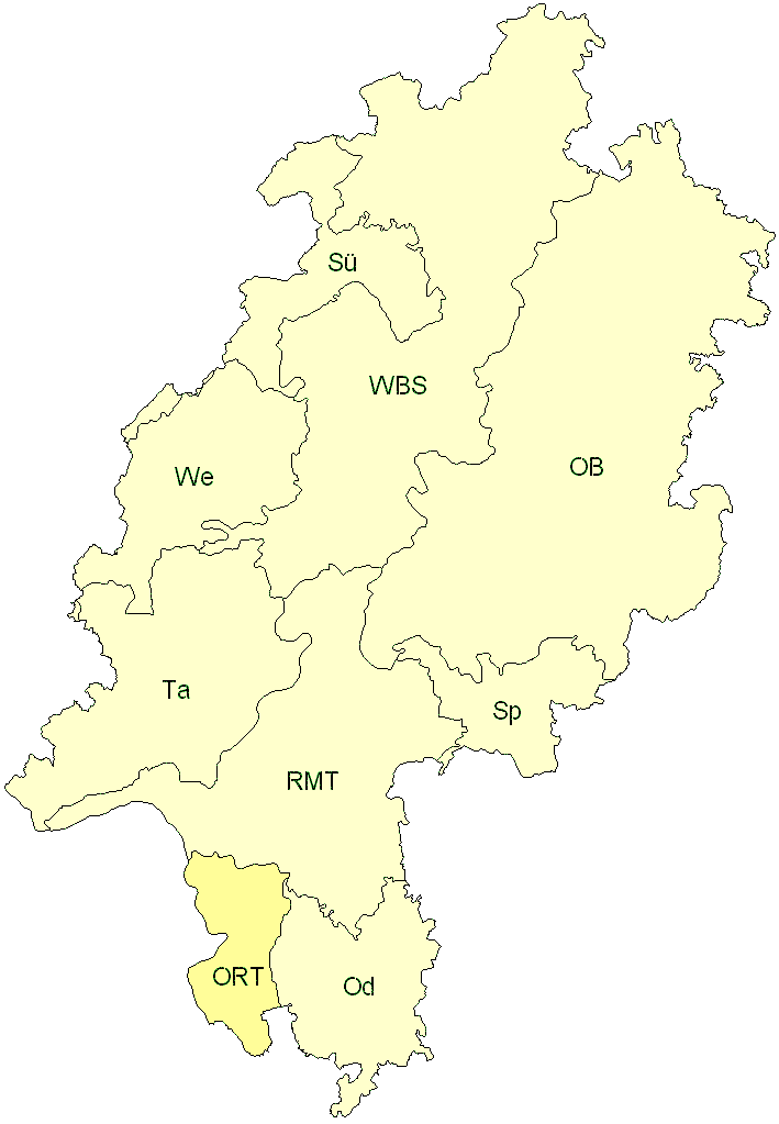 Verbreitung in Hessen