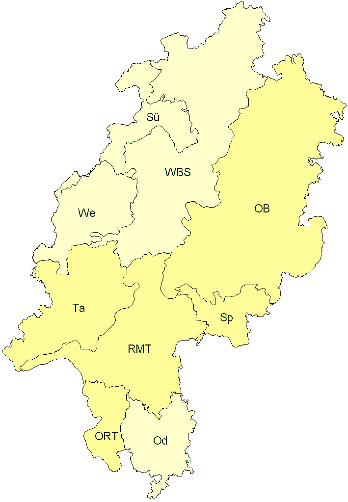 Verbreitung in Hessen