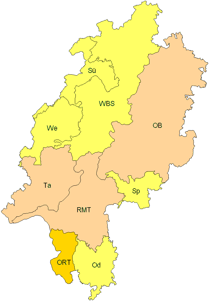 Verbreitung in Hessen