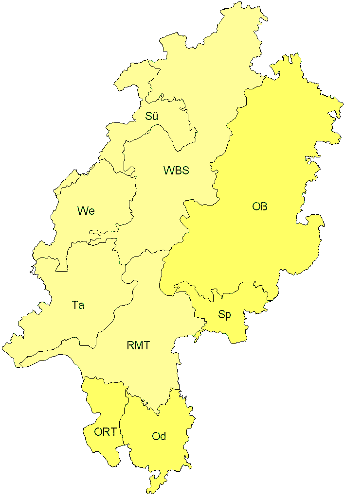 Verbreitung in Hessen