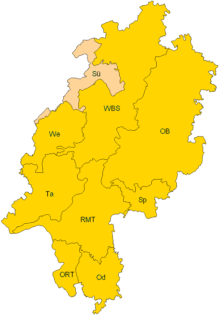 Verbreitung in Hessen