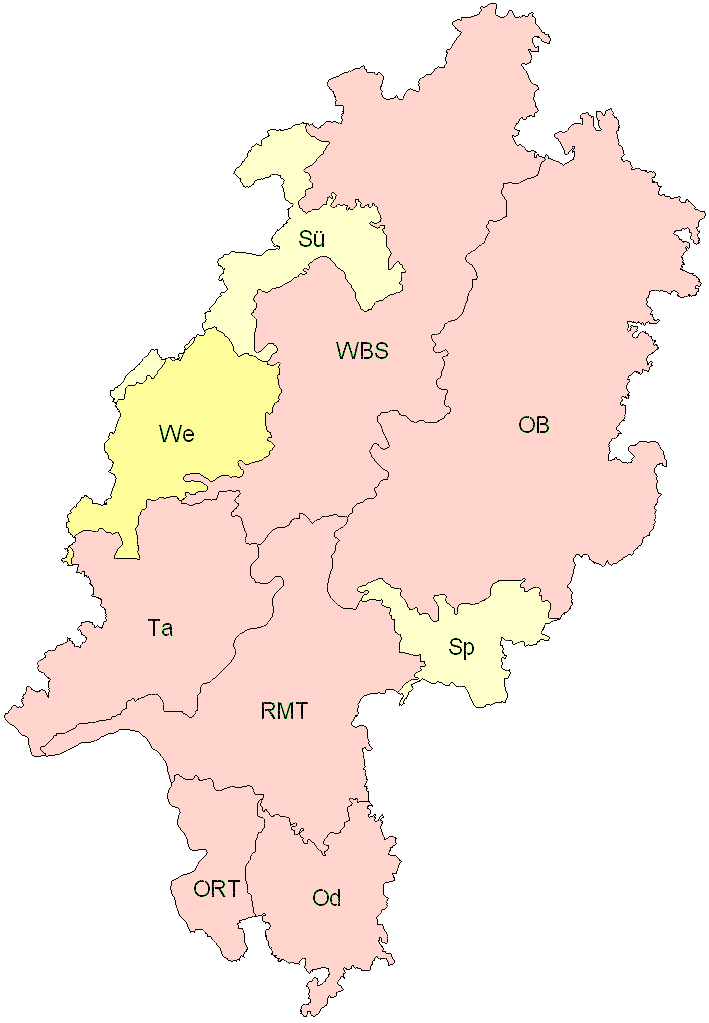 Verbreitung in Hessen