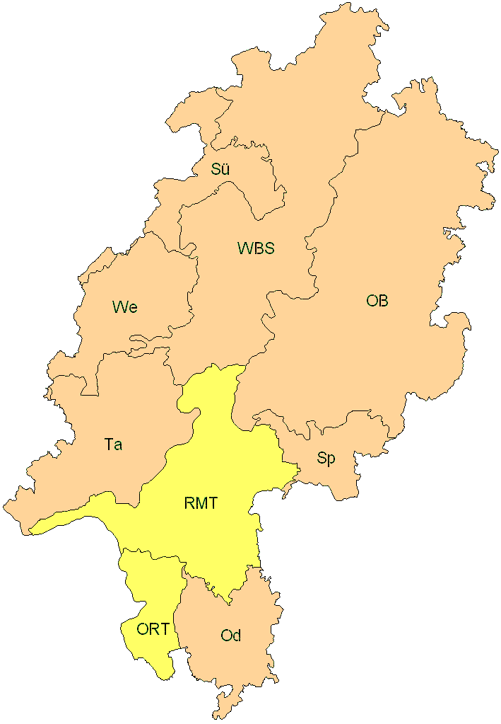 Verbreitung in Hessen