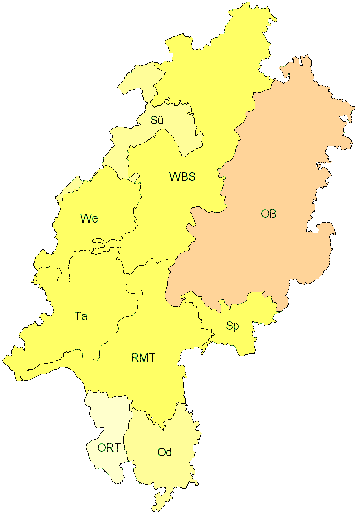 Verbreitung in Hessen