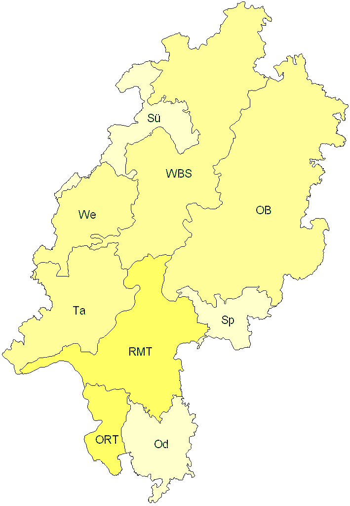 Verbreitung in Hessen