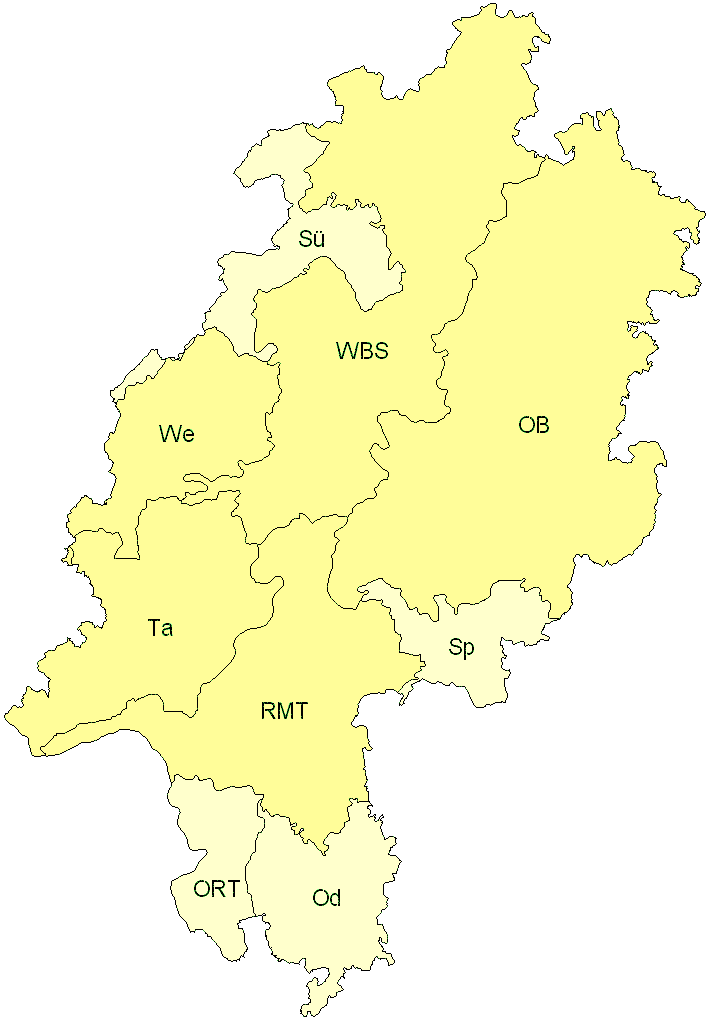 Verbreitung in Hessen
