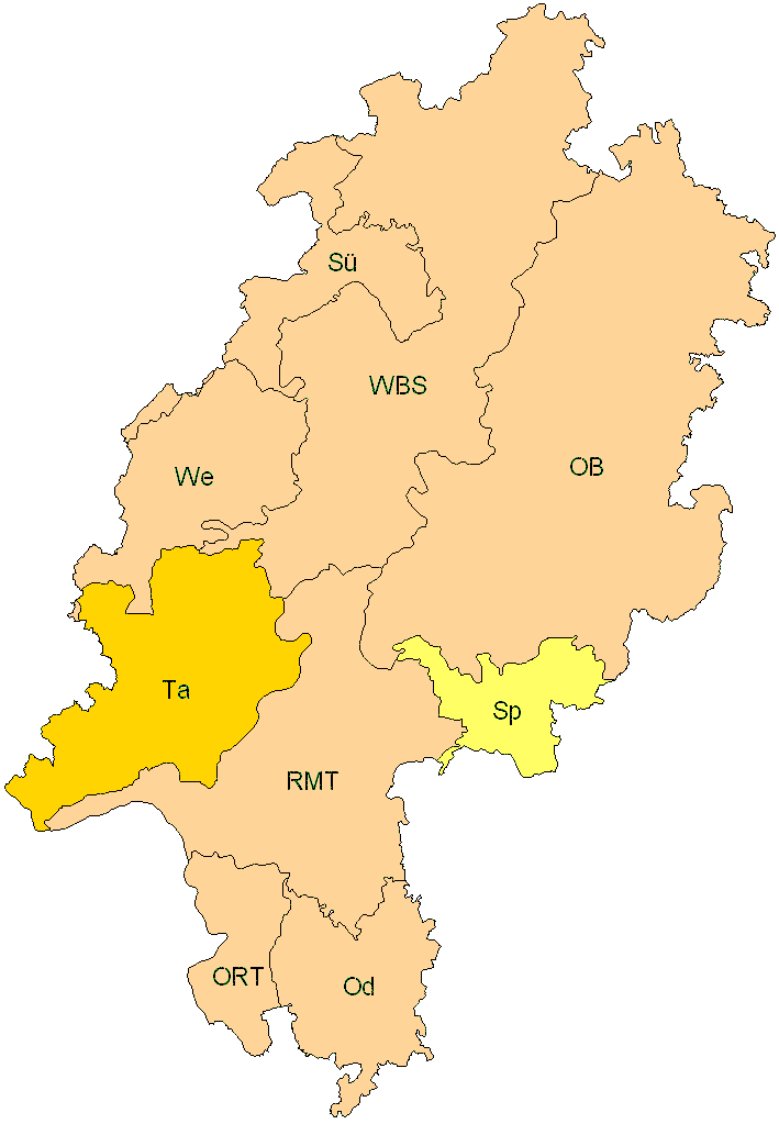 Verbreitung in Hessen