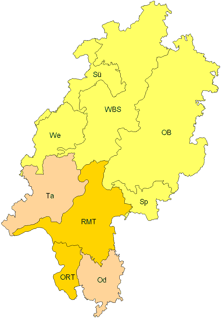 Verbreitung in Hessen