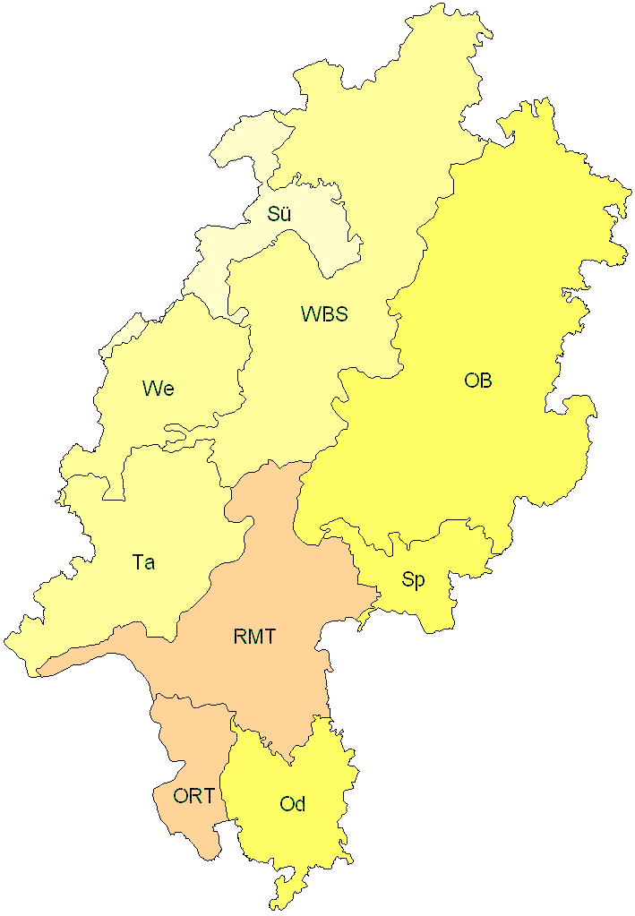 Verbreitung in Hessen