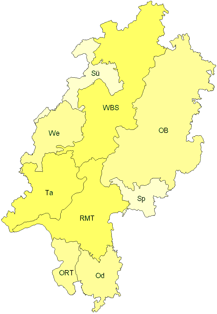 Verbreitung in Hessen