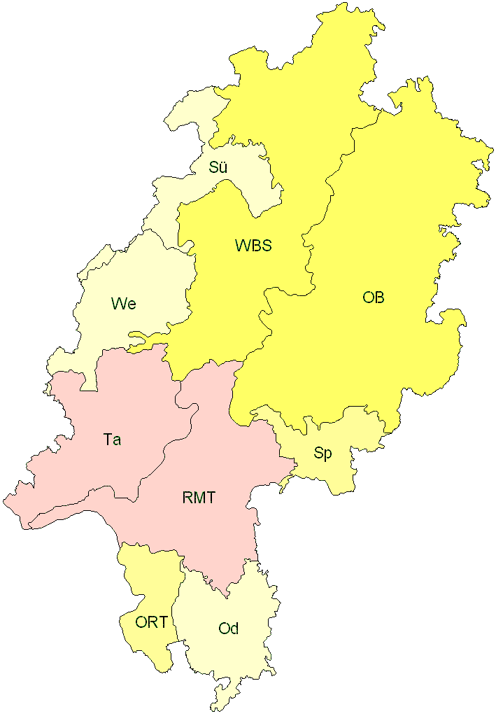 Verbreitung in Hessen