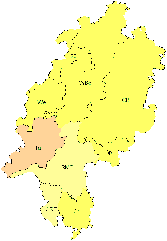 Verbreitung in Hessen