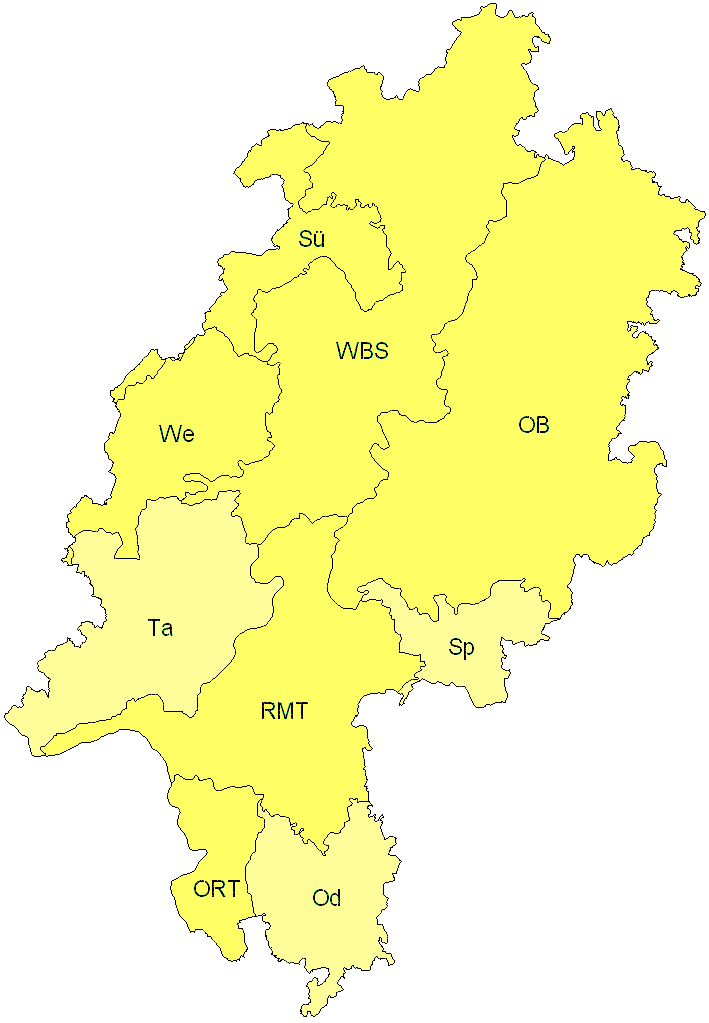 Verbreitung in Hessen