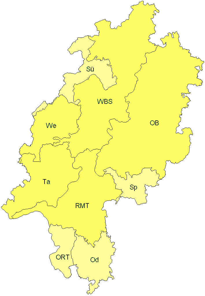Verbreitung in Hessen