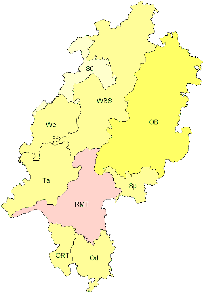 Verbreitung in Hessen