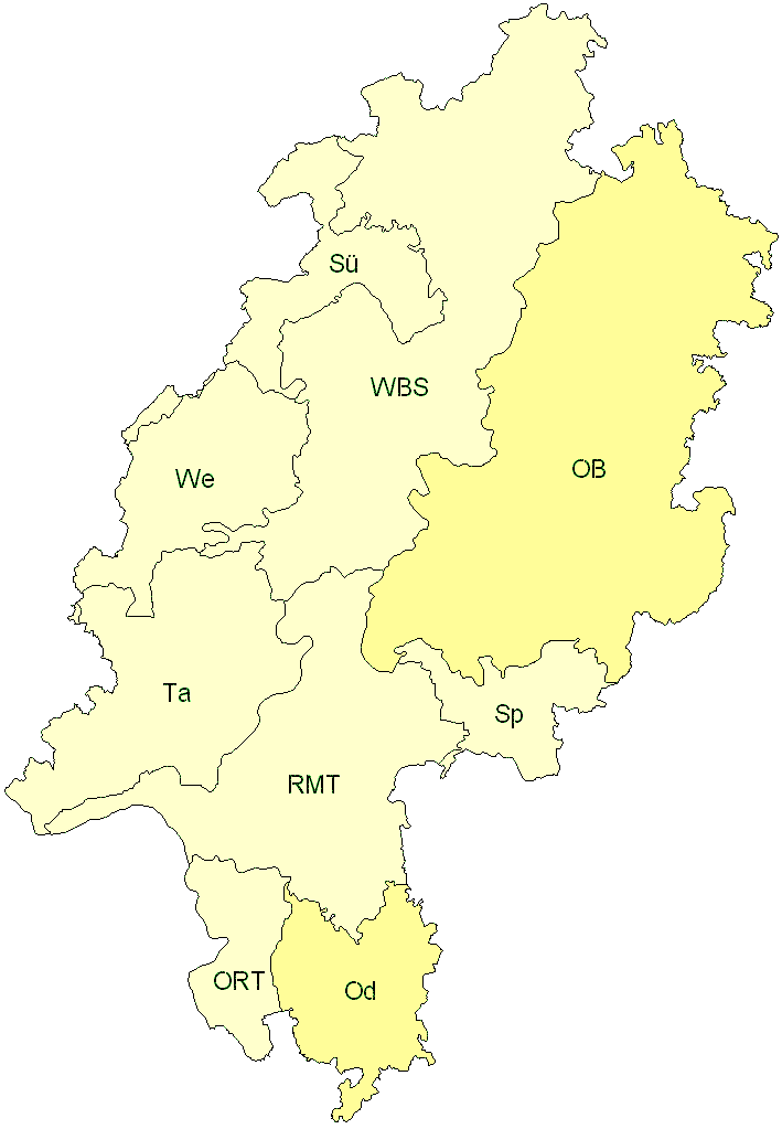 Verbreitung in Hessen