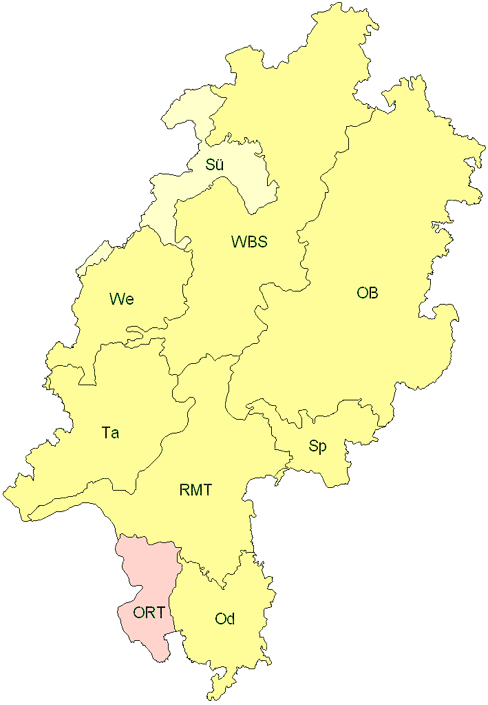 Verbreitung in Hessen
