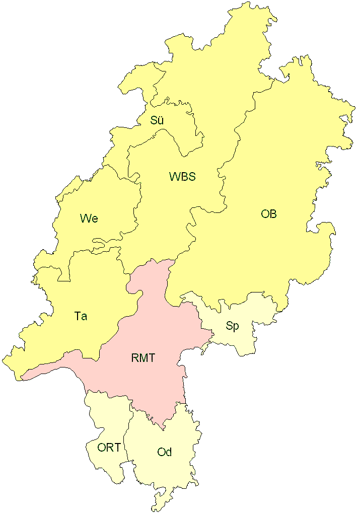 Verbreitung in Hessen