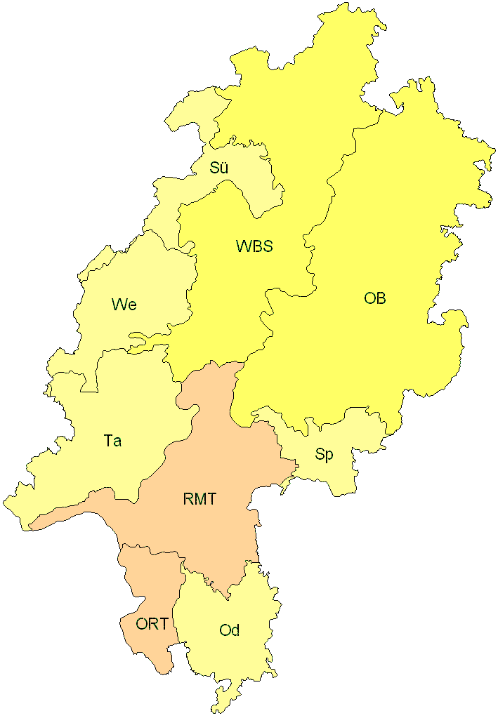 Verbreitung in Hessen