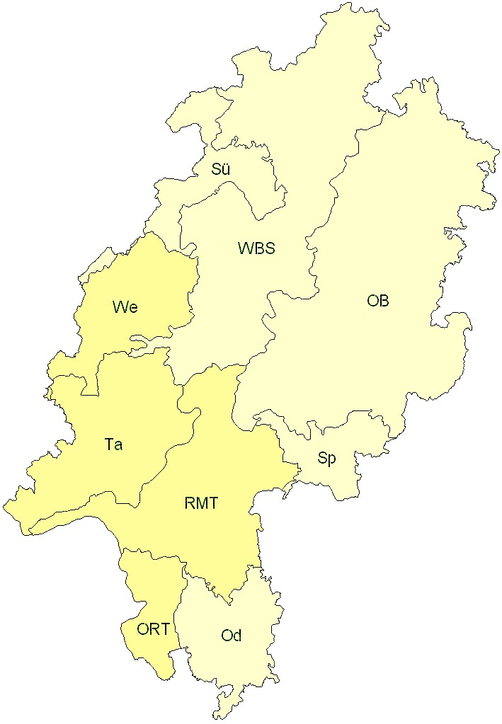 Verbreitung in Hessen
