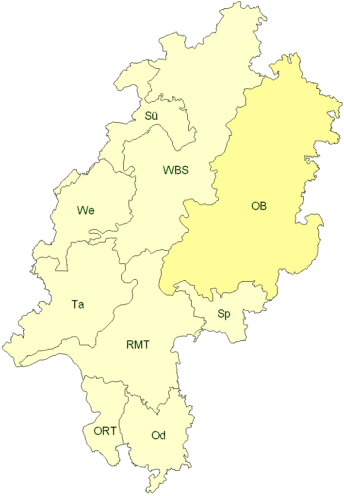Verbreitung in Hessen