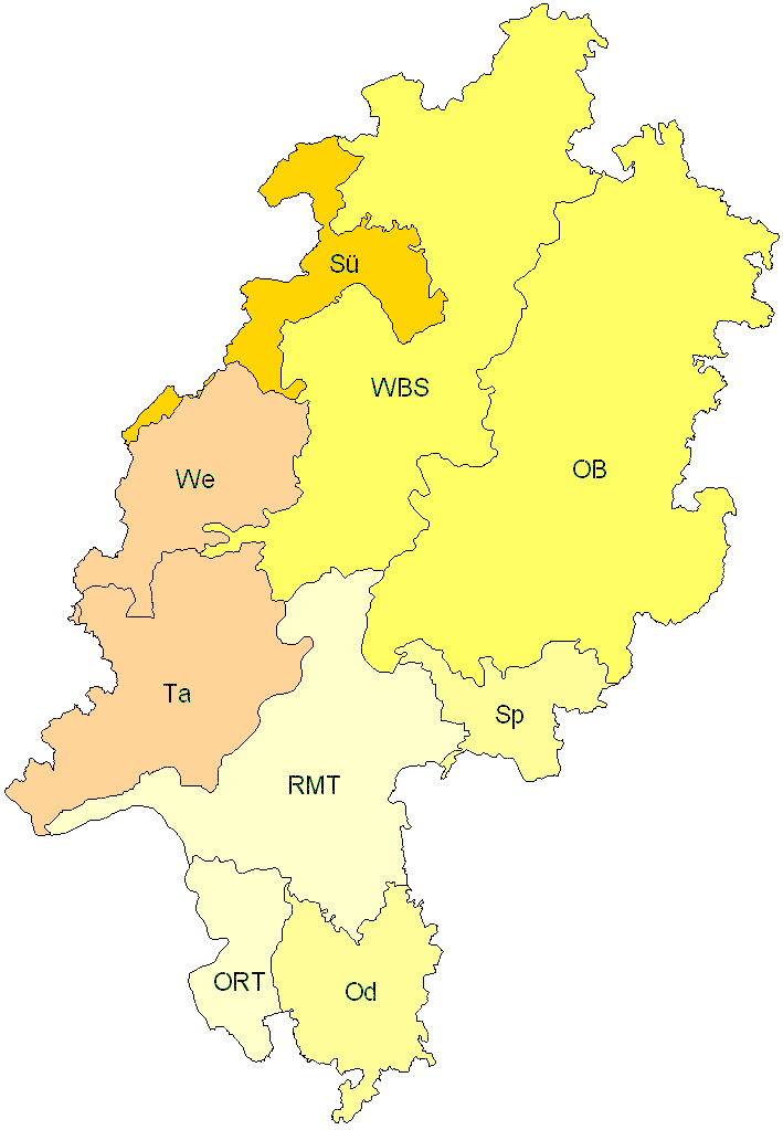 Verbreitung in Hessen